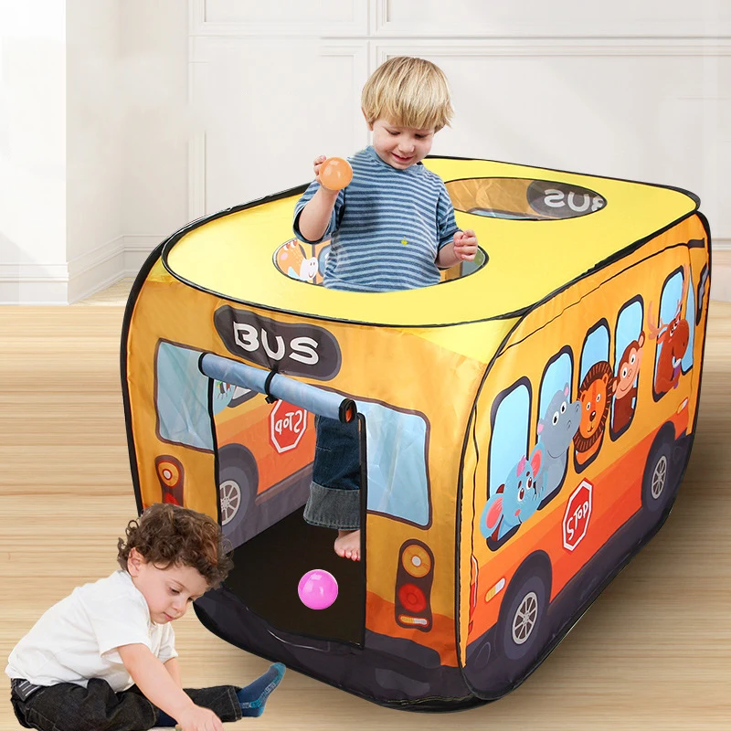 

Kids Foldable Play Tent Children Games Toy Outdoor Playhouse Car Toy Boys Girls Indoor House Ocean Balls Pool Toy Tent Kids Gift