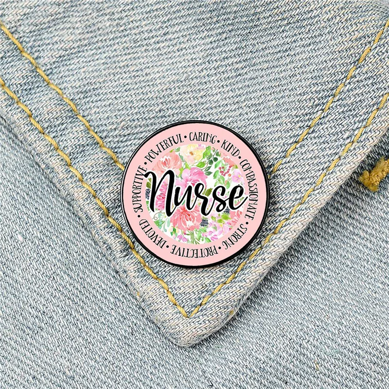 Pink Nurse Printed Pin Custom Funny Brooches Shirt Lapel Bag Cute Badge Cartoon Cute Jewelry Gift for Lover Girl Friends
Pink Nurse Printed Pin Custom Funny Brooches Shirt Lapel Bag Cute Badge Cartoon Cute Jewelry Gift for Lover Girl Friends