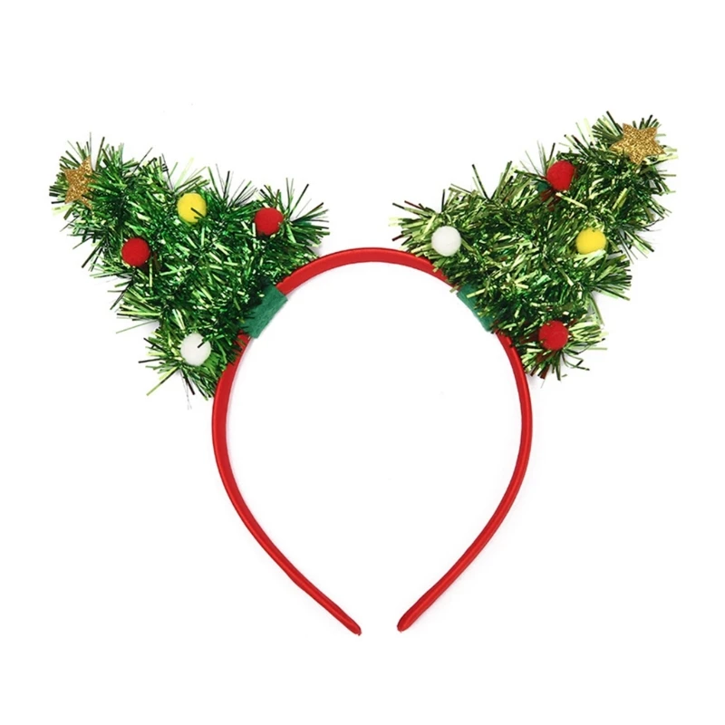 Green Headband Sequins Christmas Tree Shape Unisex Hairhoop for Carnival Decor F3MD
Green Headband Sequins Christmas Tree Shape Unisex Hairhoop for Carnival Decor F3MD