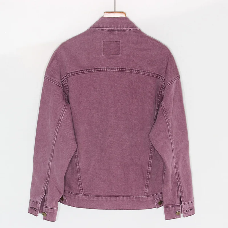 Fashion Streetwear Purple Denim Women Chaquetas Mujer Vintage Jeans Jacket Coat Female Loose Casual Outerwear
Fashion Streetwear Purple Denim Women Chaquetas Mujer Vintage Jeans Jacket Coat Female Loose Casual Outerwear