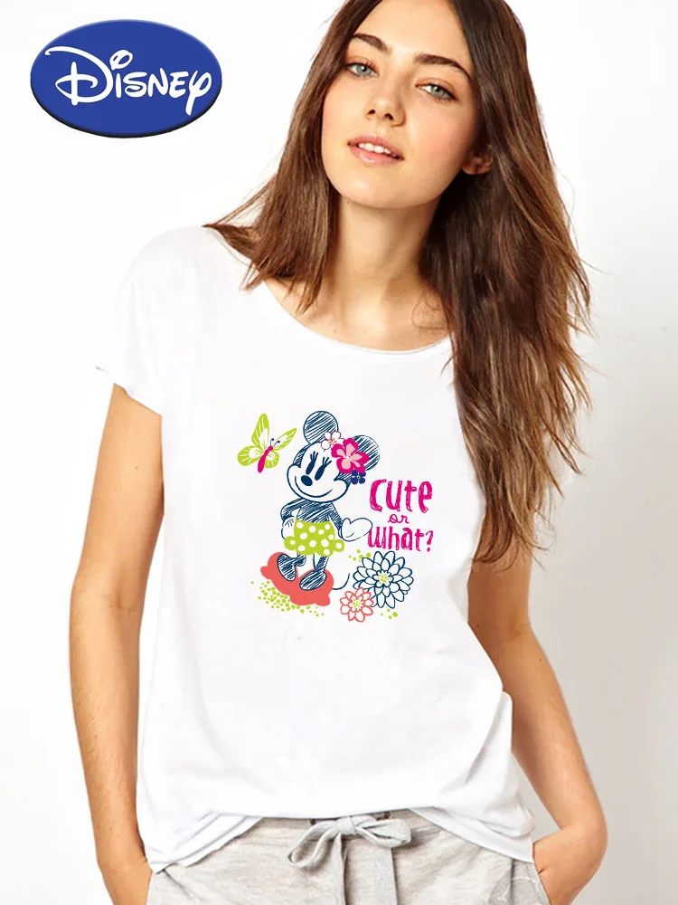 Disney Cute Minnie Womens T Shirts Hand-Painted Graphic Summer Short Sleeve Spanish Street Crewneck Tshirt Cheap Free Shipping
Disney Cute Minnie Womens T Shirts Hand-Painted Graphic Summer Short Sleeve Spanish Street Crewneck Tshirt Cheap Free Shipping