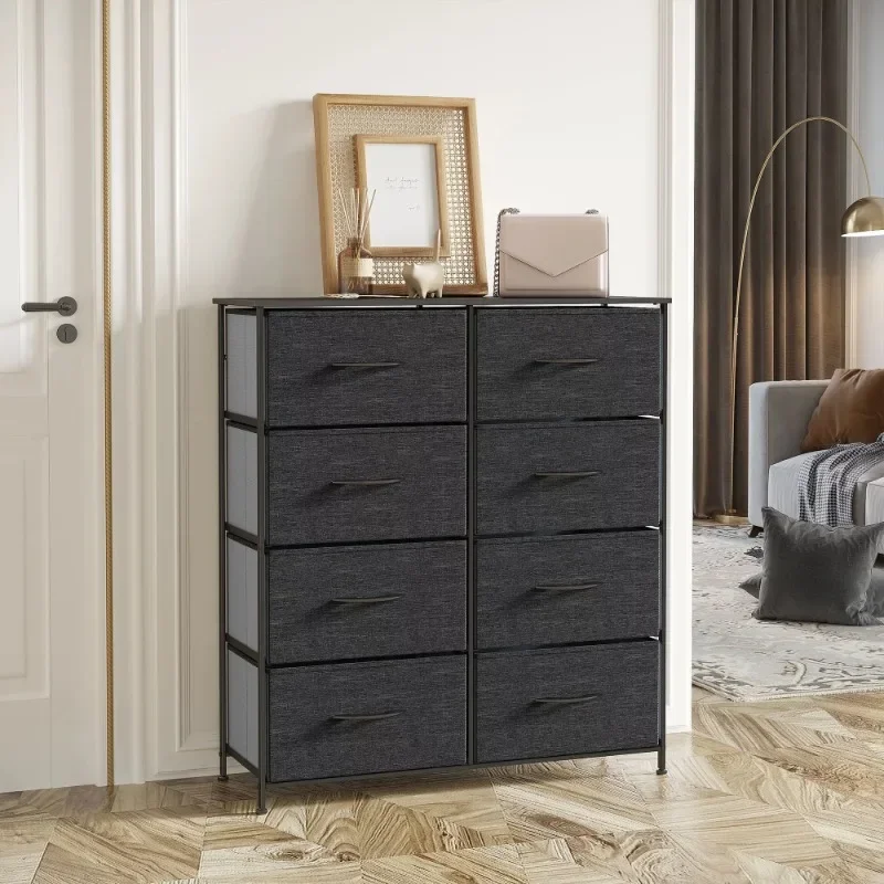 YITAHOME 8 Drawer Dresser Fabric Dresser Chest of Closets Storage Units Organizer Tower Wooden Top Shelf, for Bedroom, Hallway
YITAHOME 8 Drawer Dresser Fabric Dresser Chest of Closets Storage Units Organizer Tower Wooden Top Shelf, for Bedroom, Hallway