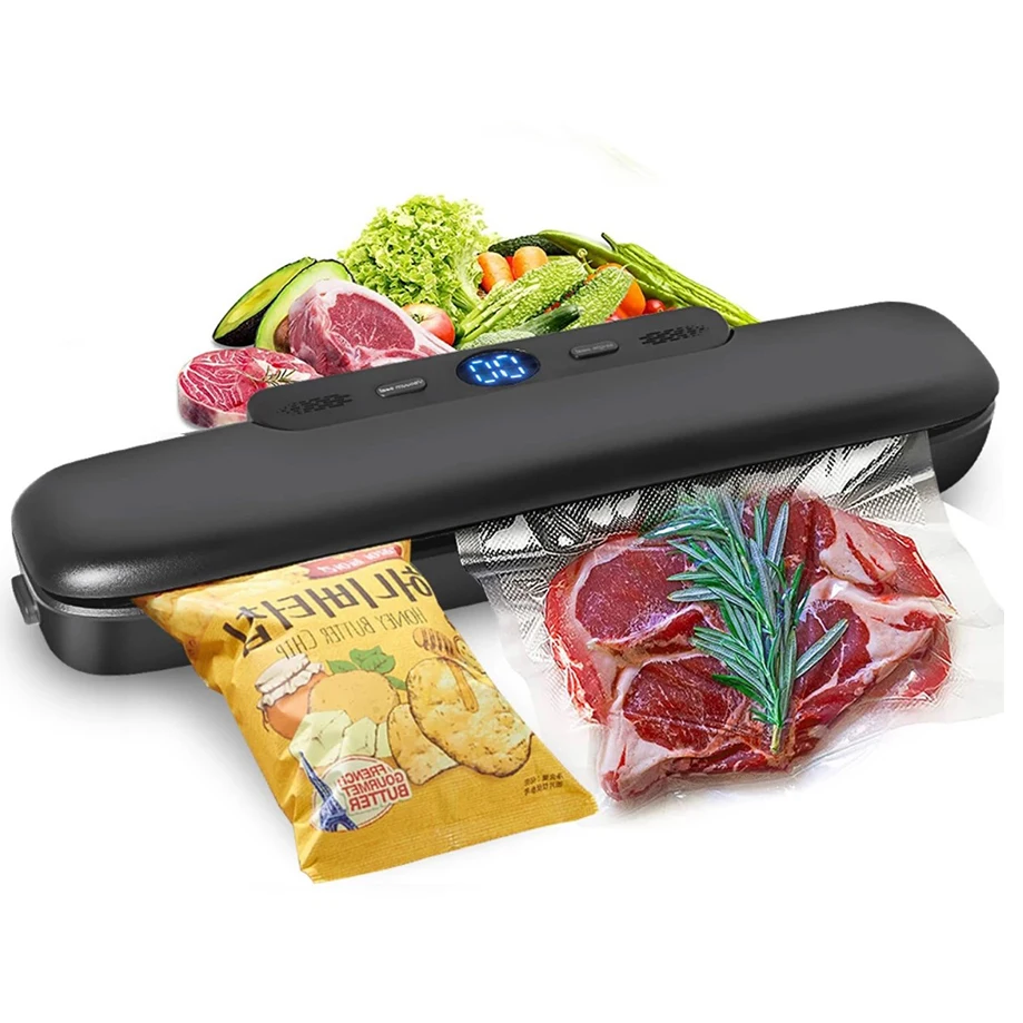 220v/110v Vacuum Sealer Packing Machine Kitchen Food Fresh Keeping Automatic Sealing Machine Home Appliance 10pcs Vacuum Bag
220v/110v Vacuum Sealer Packing Machine Kitchen Food Fresh Keeping Automatic Sealing Machine Home Appliance 10pcs Vacuum Bag