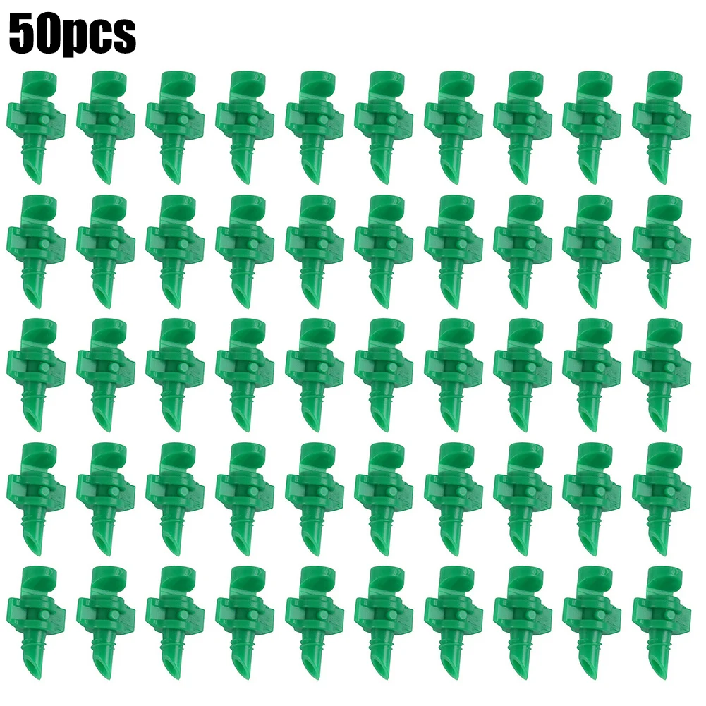 50PC Atomize Micro Spray Jets 90-360Degree Watering Spray Misting Nozzle Sprinkler Garden Agriculture Irrigation Supplies
50PC Atomize Micro Spray Jets 90-360Degree Watering Spray Misting Nozzle Sprinkler Garden Agriculture Irrigation Supplies