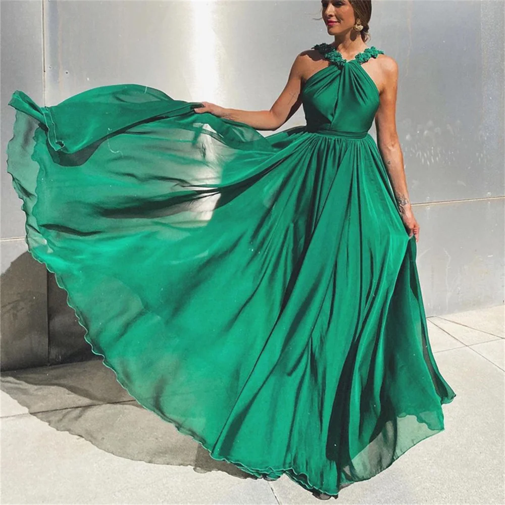 Green Women Long Dress 2023 New in Halter Sleeveless Strapless Backless Maxi Dress Bohemian Seaside Beach Vacation Party Dresses
Green Women Long Dress 2023 New in Halter Sleeveless Strapless Backless Maxi Dress Bohemian Seaside Beach Vacation Party Dresses