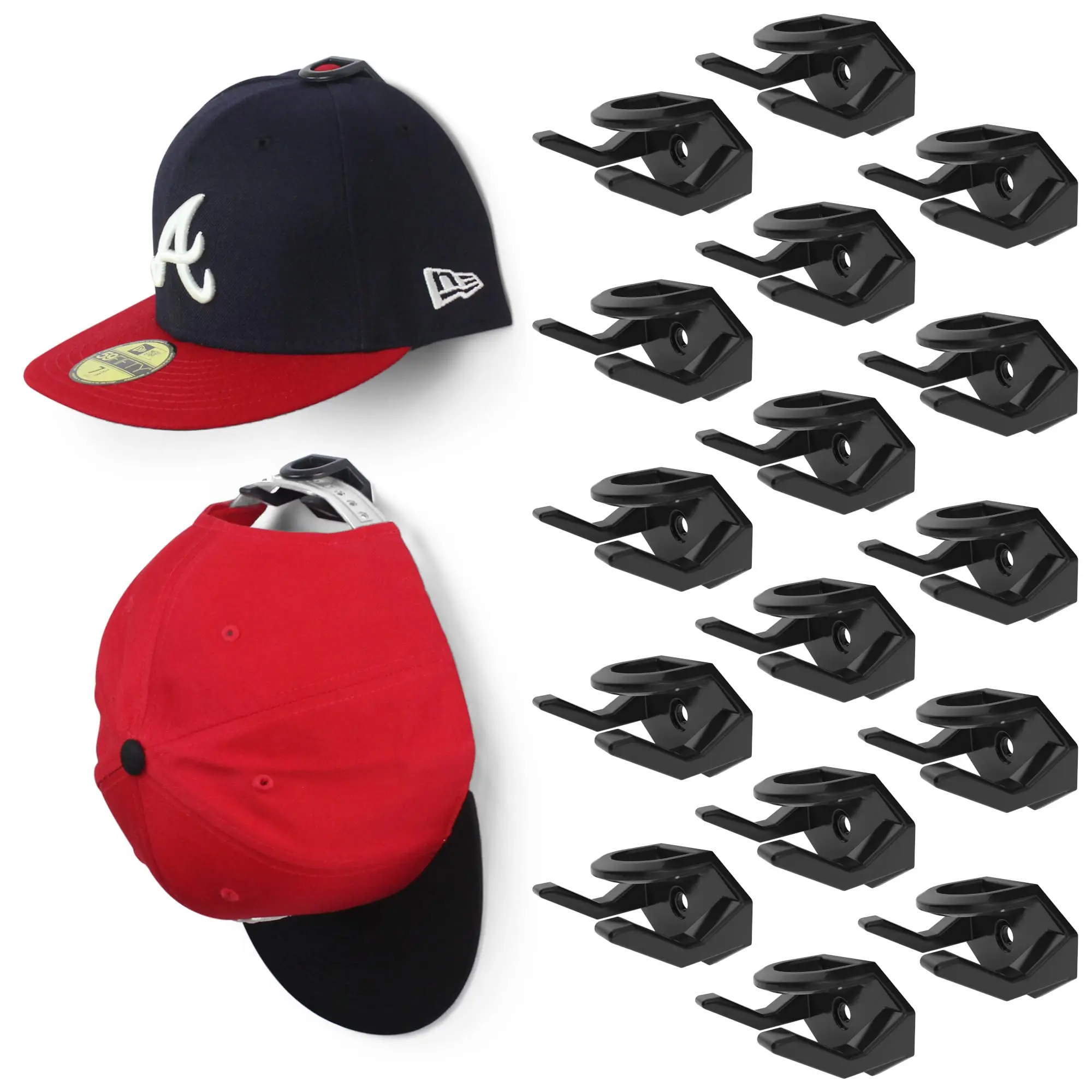 5/8pcs Adhesive Hat Racks for Wall-Minimalist Baseball Caps Hooks Organizer Design Cap Capers Holder Wall Mount for Closet/Door
5/8pcs Adhesive Hat Racks for Wall-Minimalist Baseball Caps Hooks Organizer Design Cap Capers Holder Wall Mount for Closet/Door