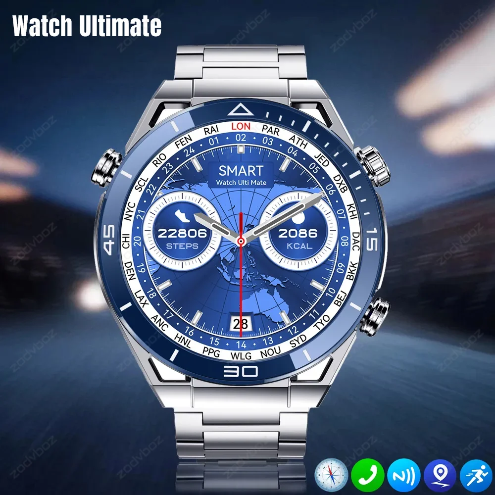 2023 New Hi-Fi Voice Calling Smartwatch Compass GPS Tracking Sport Bracelet Fitness For Huawei Watches Ultimate Smart Watch Men
2023 New Hi-Fi Voice Calling Smartwatch Compass GPS Tracking Sport Bracelet Fitness For Huawei Watches Ultimate Smart Watch Men