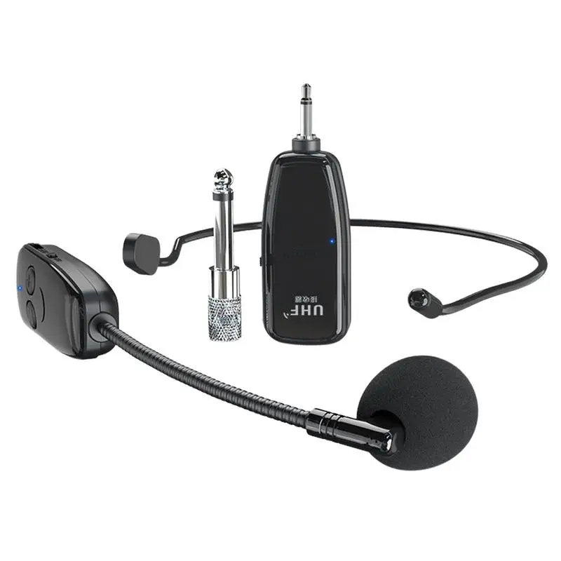 Voice Amplifier UHF Wireless Microphone Headset Voice Amplifier For Teachers Tour Guides Fitness Instructor Working Time 6H
Voice Amplifier UHF Wireless Microphone Headset Voice Amplifier For Teachers Tour Guides Fitness Instructor Working Time 6H