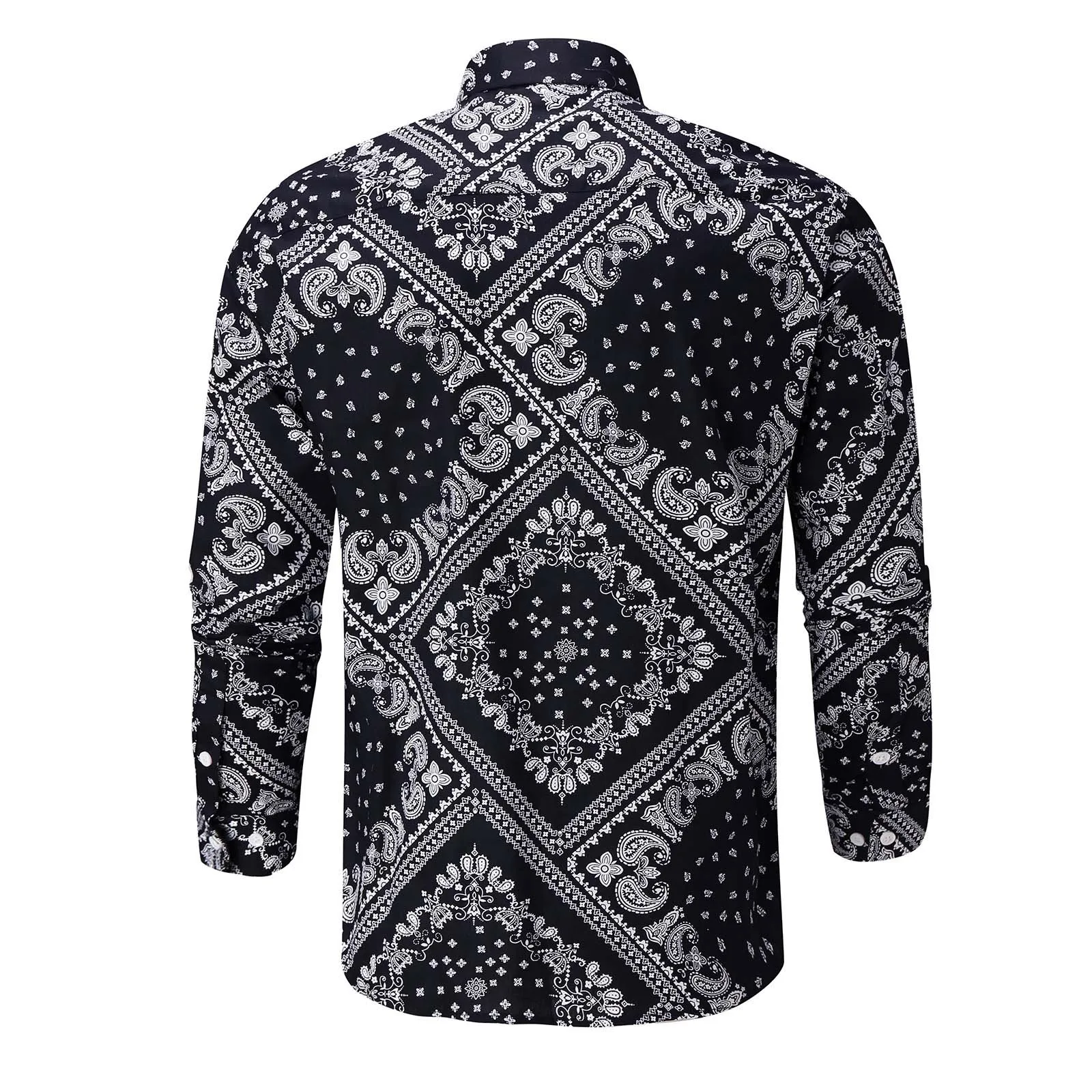 Men's Spring And Summer Shirt Top Long-sleeved Hawaiian Top Floral Print Shirt Beach Casual Button Work Mens Tall Long Sleeve
Men's Spring And Summer Shirt Top Long-sleeved Hawaiian Top Floral Print Shirt Beach Casual Button Work Mens Tall Long Sleeve
