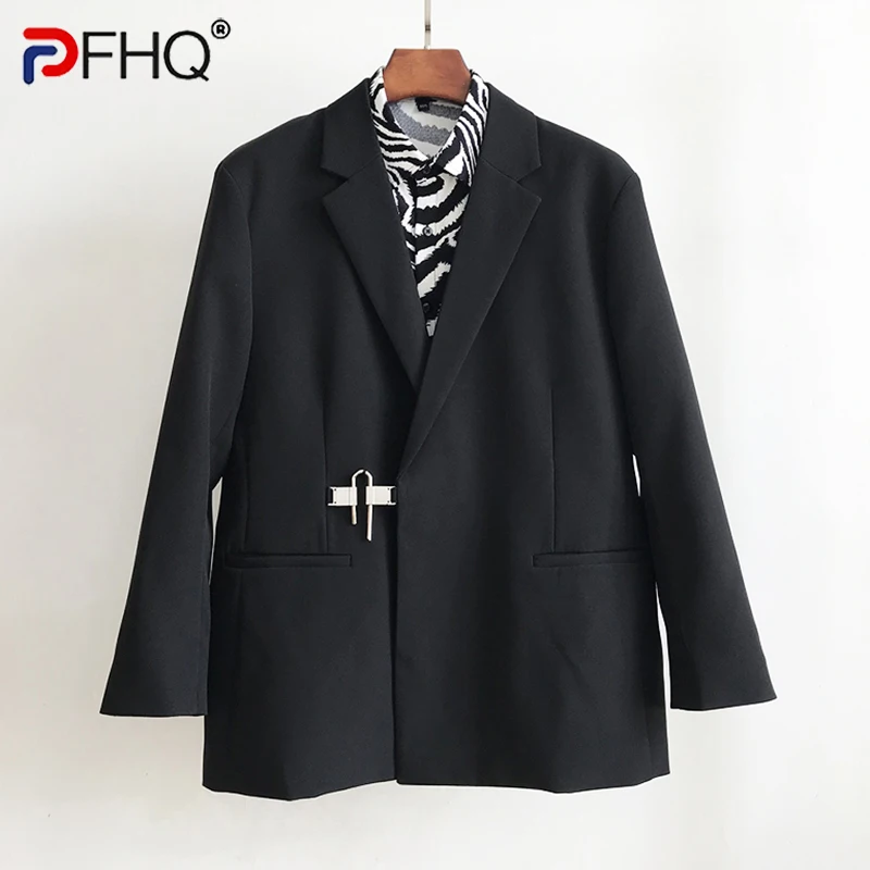 PFHQ Autumn Men's Ins Fashion Personality Business Blazers Darkwear Outdoor Leisure Comfortable Delicacy Original Suit 21Z1164
PFHQ Autumn Men's Ins Fashion Personality Business Blazers Darkwear Outdoor Leisure Comfortable Delicacy Original Suit 21Z1164