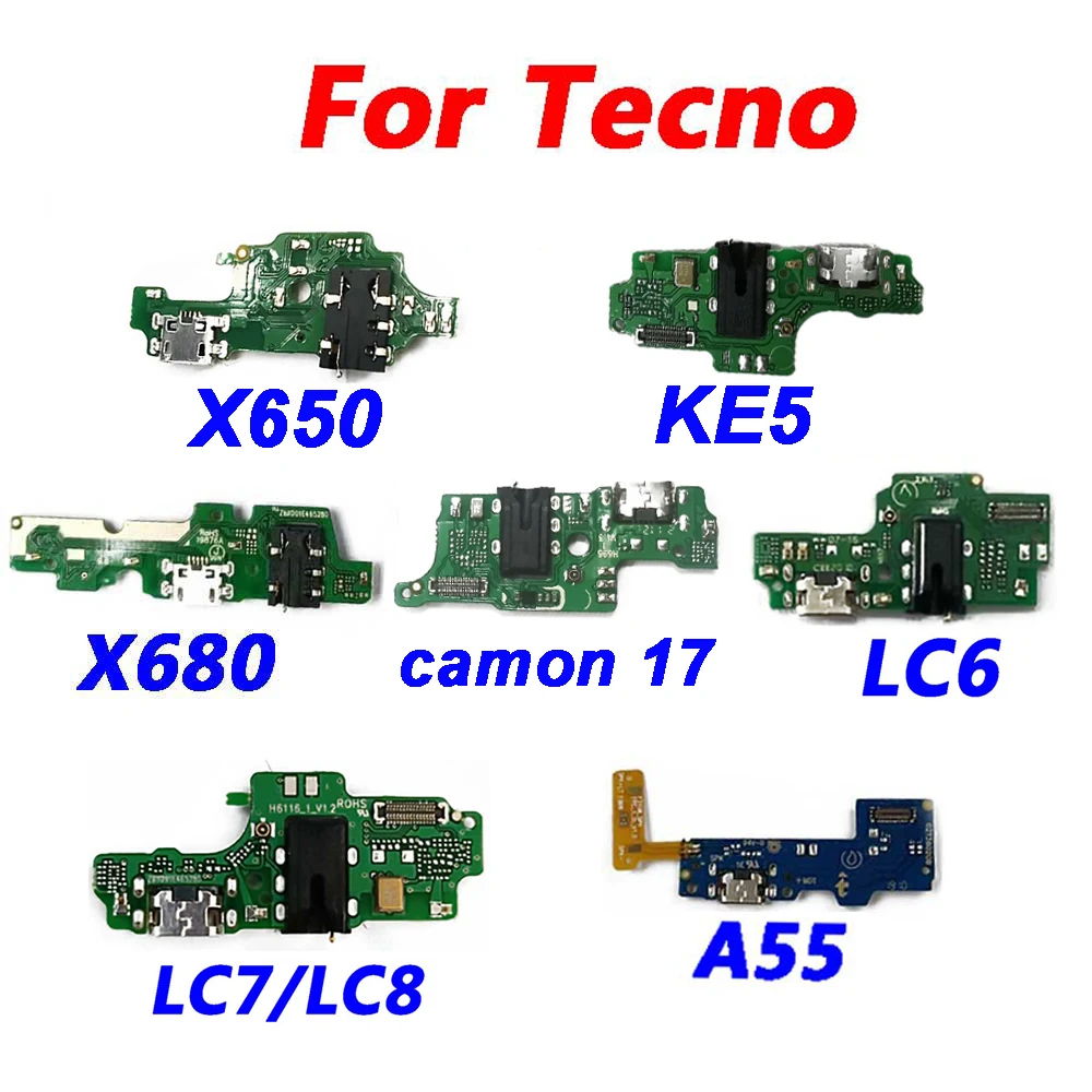 10Pcs USB Charging Dock Port Board For Tecno X650 X680 A55 KE5 LC7/LC8 LC6 camon 17 High Quality With IC Flex Cable
10Pcs USB Charging Dock Port Board For Tecno X650 X680 A55 KE5 LC7/LC8 LC6 camon 17 High Quality With IC Flex Cable