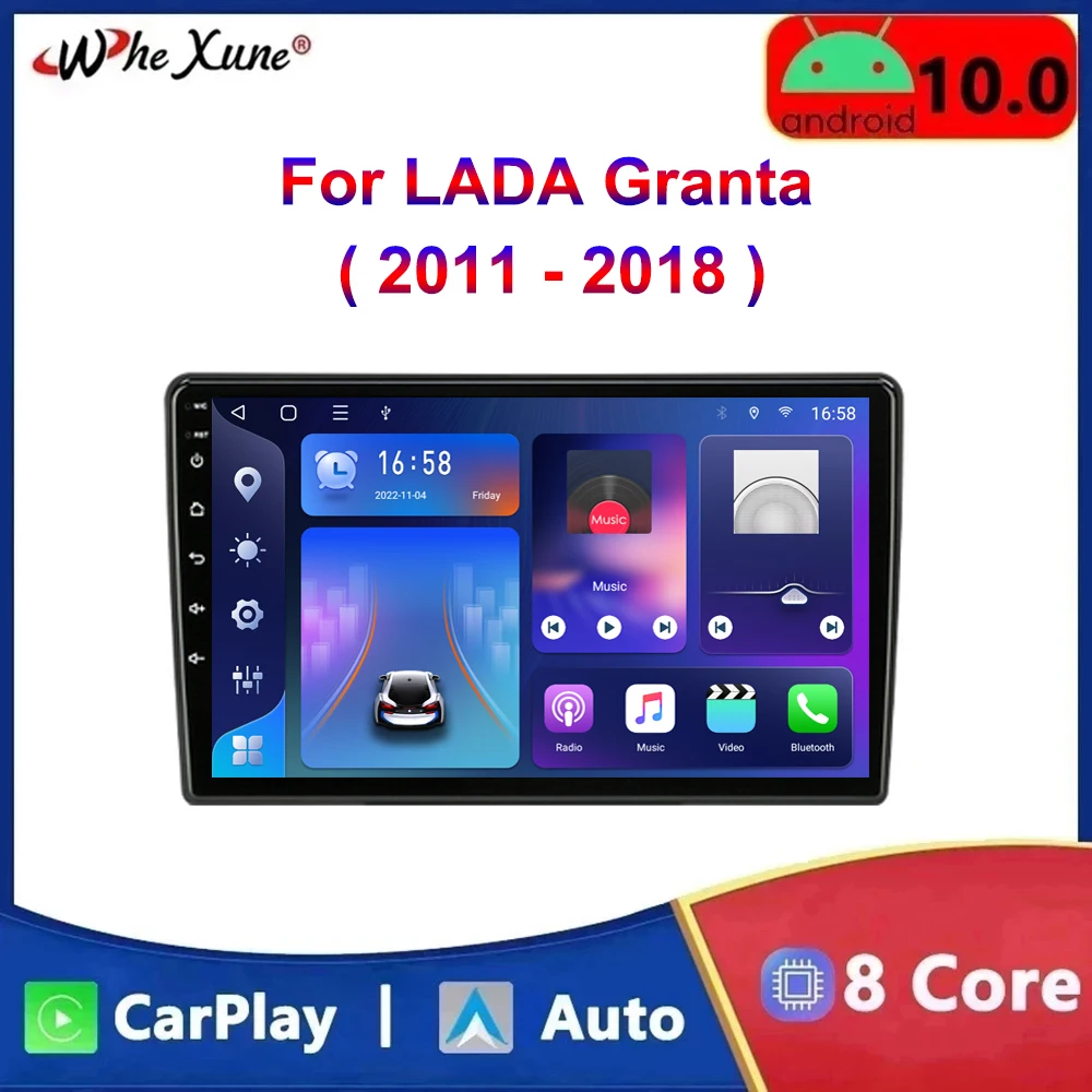 Автомагнитола 2DIN для LADA BA3 Granta Sport 2011-2018, мультимедийный видеоплеер для Carplay, 4G, Android 12, GPS-навигация, Wi-Fi
Автомагнитола 2DIN для LADA BA3 Granta Sport 2011-2018, мультимедийный видеоплеер для Carplay, 4G, Android 12, GPS-навигация, Wi-Fi