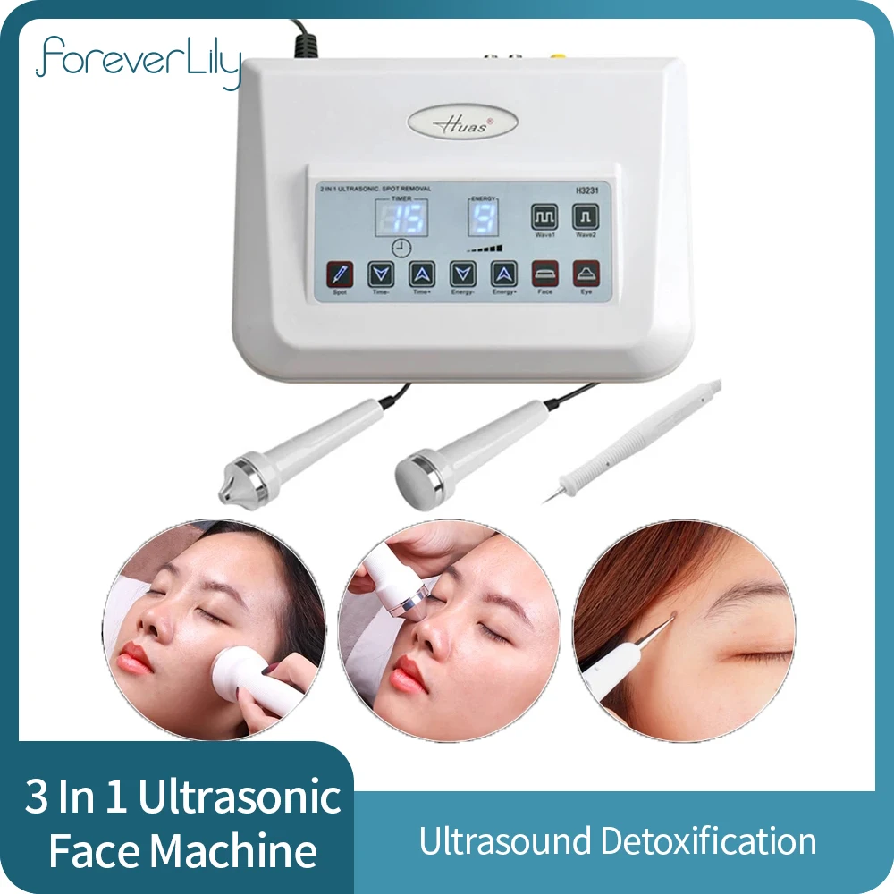 3 In 1 Ultrasonic Facial Body Machine Ultrasound Vibration Detoxification Skin Deep Cleaning Tattoo Acne Wart Dark Spot Remover
3 In 1 Ultrasonic Facial Body Machine Ultrasound Vibration Detoxification Skin Deep Cleaning Tattoo Acne Wart Dark Spot Remover