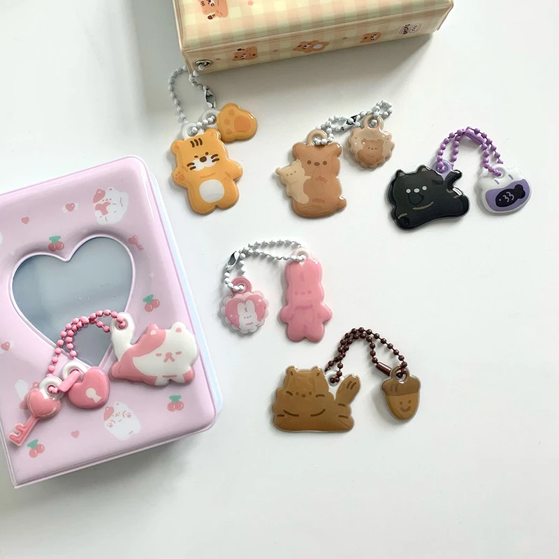 Cute Bear Pendant Lovely Cartoon Photo Album Hanging Chain Bag Decorative Pendant Multifunctional Keychain Cute Sweet Keyring
Cute Bear Pendant Lovely Cartoon Photo Album Hanging Chain Bag Decorative Pendant Multifunctional Keychain Cute Sweet Keyring