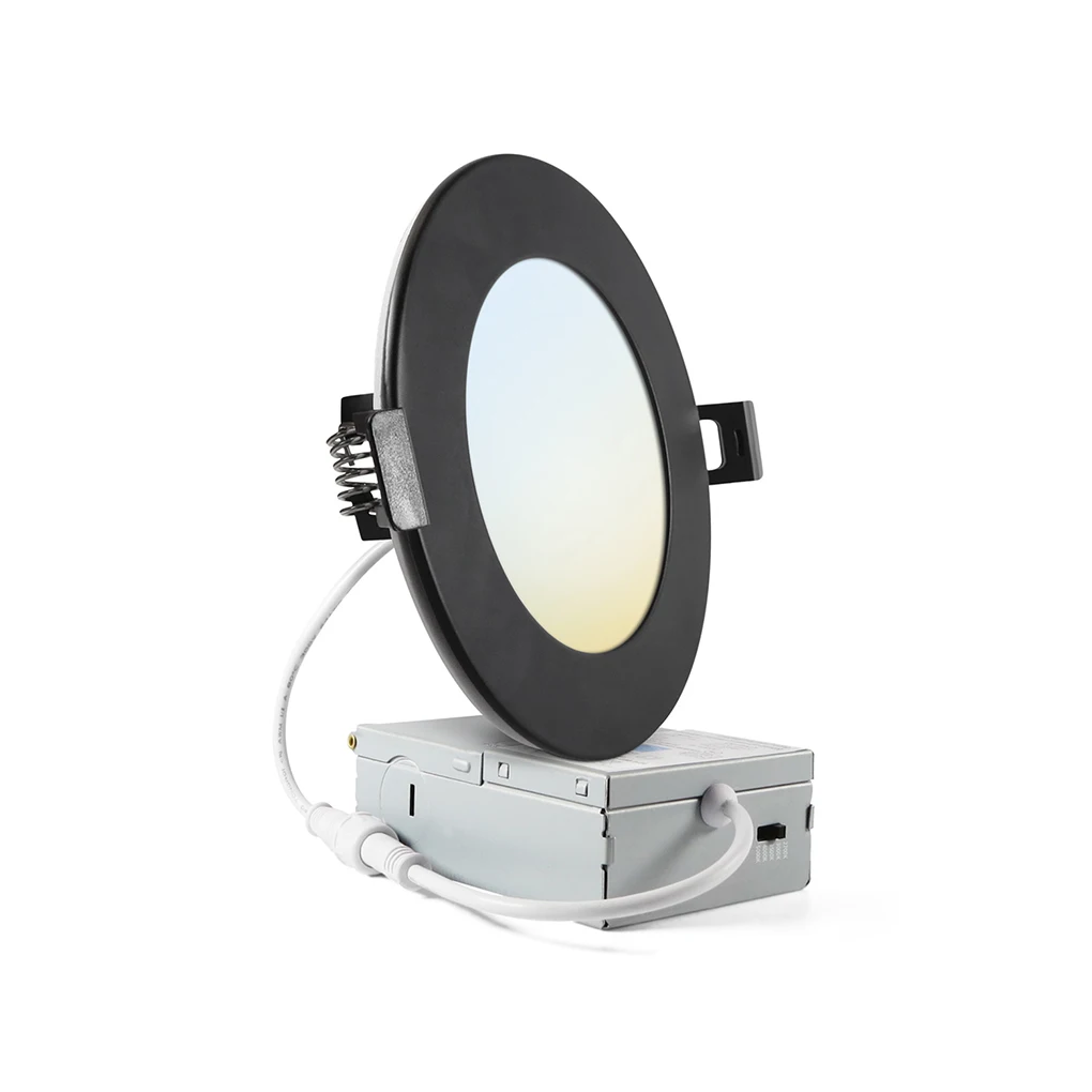 5CCT Selectable LED Downlight - IC Rated High Brightness Ceiling Lamp 5-100 Smooth Dimmable Metal Ceiling Lights
5CCT Selectable LED Downlight - IC Rated High Brightness Ceiling Lamp 5-100 Smooth Dimmable Metal Ceiling Lights