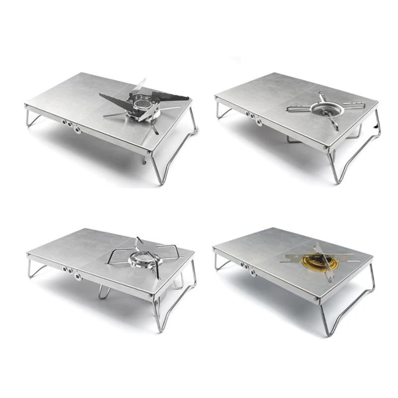 Outdoor Stainless Steel Stove Head Bracket Aluminum Alloy Folding Japanese Folding Table Folding Heat Insulation Table
Outdoor Stainless Steel Stove Head Bracket Aluminum Alloy Folding Japanese Folding Table Folding Heat Insulation Table