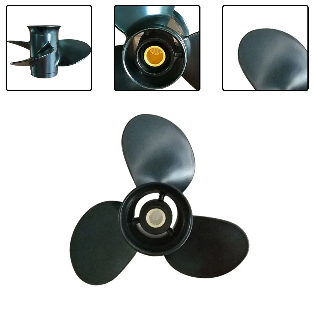 Black Propeller For Boat Outboard For Nissan NSM, NSF MFS 9.9HP, 15HP, 18HP For Mercury/Mariner Outboard Engines 9.9-20HP
Black Propeller For Boat Outboard For Nissan NSM, NSF MFS 9.9HP, 15HP, 18HP For Mercury/Mariner Outboard Engines 9.9-20HP