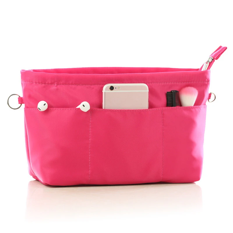 Bag in Bag Organizer Handbag Purse Insert Organizer Large Capacity Nylon Cosmetic Bag Portable Finishing Bag Inside Bag
Bag in Bag Organizer Handbag Purse Insert Organizer Large Capacity Nylon Cosmetic Bag Portable Finishing Bag Inside Bag