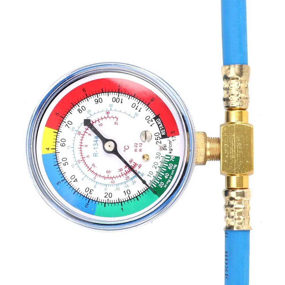 1pcs Hot Sale Car A/C Air Conditioning R134A Recharge Hose W/ Pressure Gauge Recharge Hose With Gauge Car Accessories
1pcs Hot Sale Car A/C Air Conditioning R134A Recharge Hose W/ Pressure Gauge Recharge Hose With Gauge Car Accessories