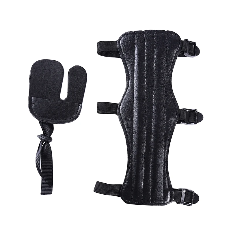 Portable Leather Sports Archery Arm Guard And Finger Tab Protector Elbow Hunting Shooting Equipment Accessory
Portable Leather Sports Archery Arm Guard And Finger Tab Protector Elbow Hunting Shooting Equipment Accessory
