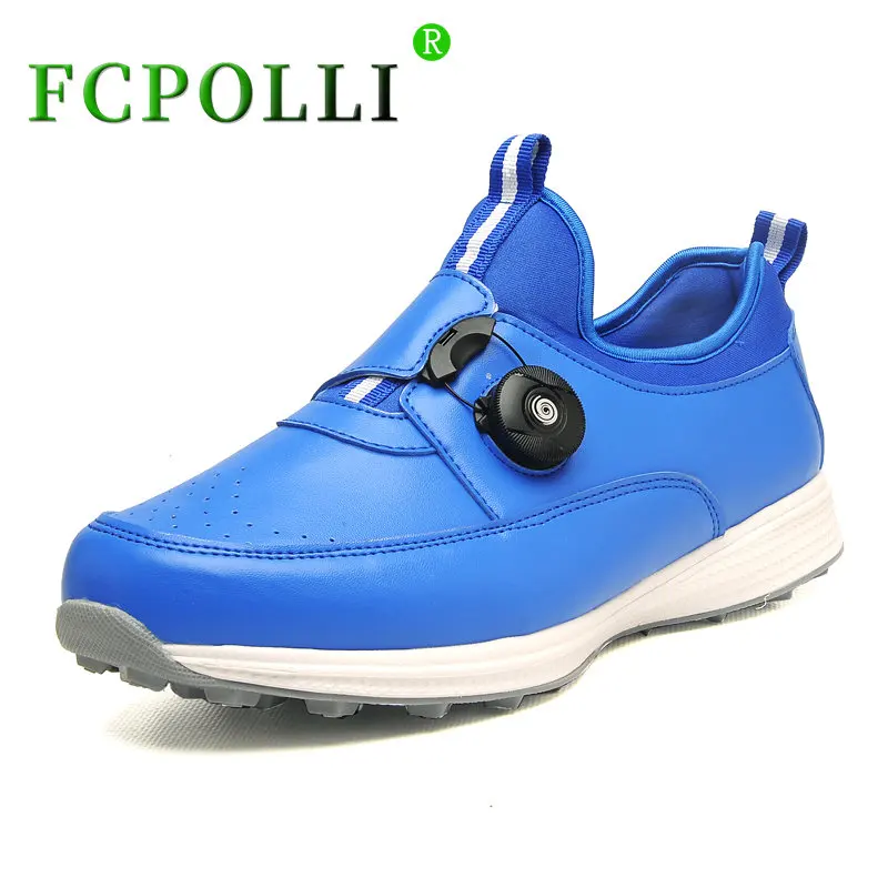Professional Golf Shoes for Men Anti-Slippery Walking Shoes Mens Blue Leather Golf Training Man Quick Lacing Golf Sneakers Men
Professional Golf Shoes for Men Anti-Slippery Walking Shoes Mens Blue Leather Golf Training Man Quick Lacing Golf Sneakers Men