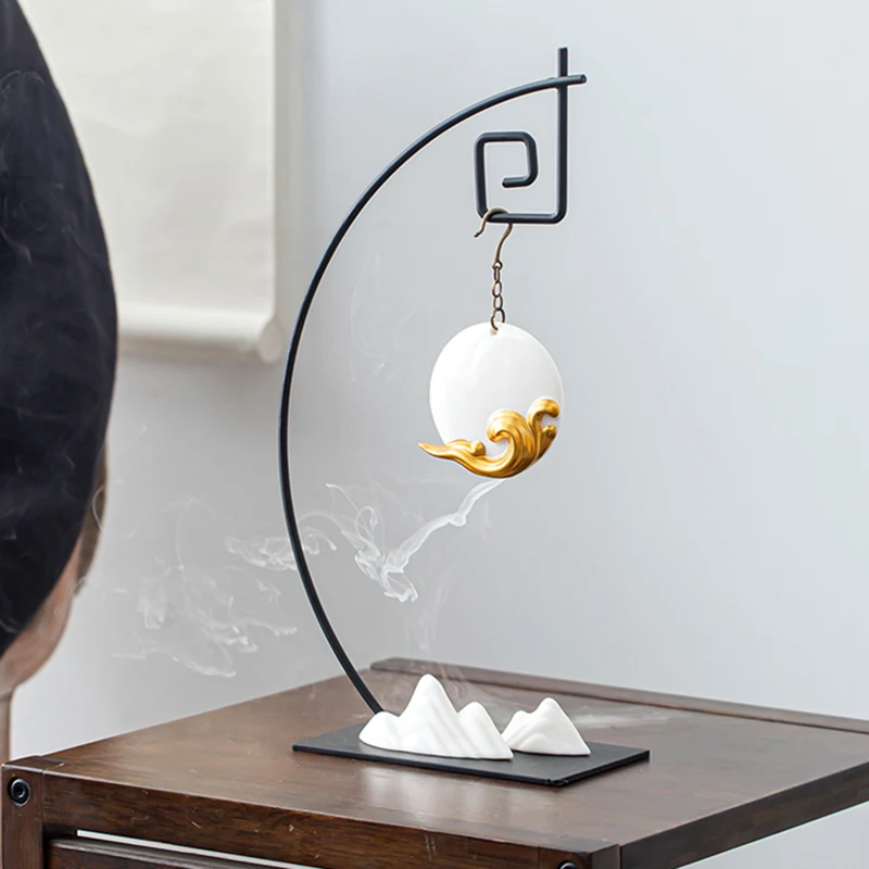 Modern Backflow Incense Burners Smoke Waterfall Fountain Incense Burners Ceramic Weihrauch Brenner Home Decoration Accessories
Modern Backflow Incense Burners Smoke Waterfall Fountain Incense Burners Ceramic Weihrauch Brenner Home Decoration Accessories