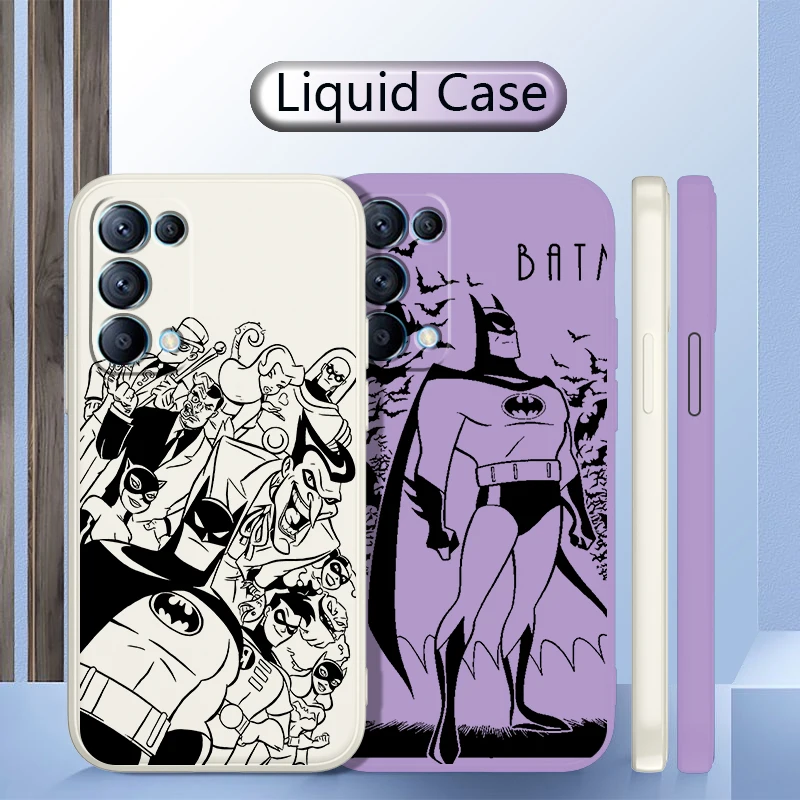 Cartoon Superhero Batman Move For OPPO Find X5 Pro X3 Pro X2 Neo 7Z 6 5 4Z 2Z SE Lite Pro 4G 5G Liquid Rope Silicone Phone Case
Cartoon Superhero Batman Move For OPPO Find X5 Pro X3 Pro X2 Neo 7Z 6 5 4Z 2Z SE Lite Pro 4G 5G Liquid Rope Silicone Phone Case