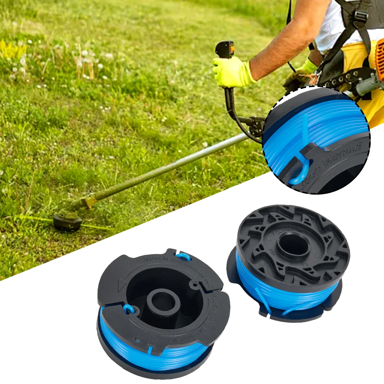 For SFMCST933M Trimmer Spool Lines 1.5mm Diameter 10 Meters Long 2 Pcs Delicate Easy To Install Reliable To Use
For SFMCST933M Trimmer Spool Lines 1.5mm Diameter 10 Meters Long 2 Pcs Delicate Easy To Install Reliable To Use