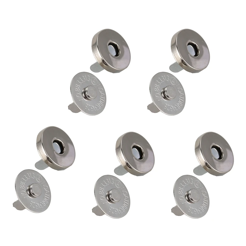 100 Sets Magnetic Button Clasp Snaps 18Mm - Great For Sewing, Craft, Purses, Bags, Clothes, Leather
100 Sets Magnetic Button Clasp Snaps 18Mm - Great For Sewing, Craft, Purses, Bags, Clothes, Leather
