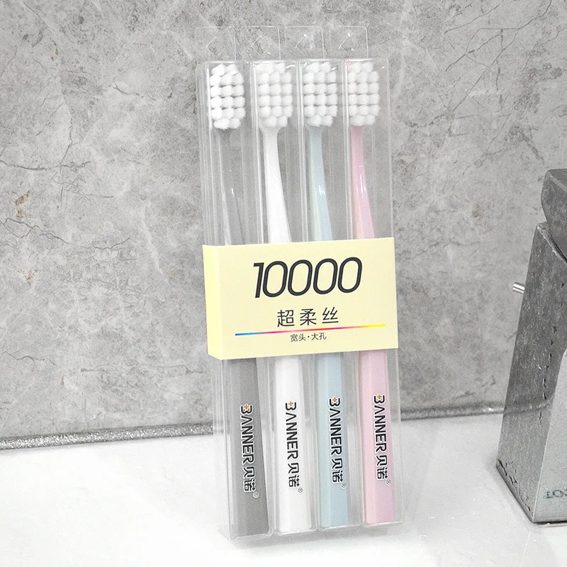 4Pcs Soft Bristle Toothbrush Oral Dental Care Nano Brush Black Head Eco NylonBrush Oral Care Teeth Cleaning Drop Shipping New
4Pcs Soft Bristle Toothbrush Oral Dental Care Nano Brush Black Head Eco NylonBrush Oral Care Teeth Cleaning Drop Shipping New