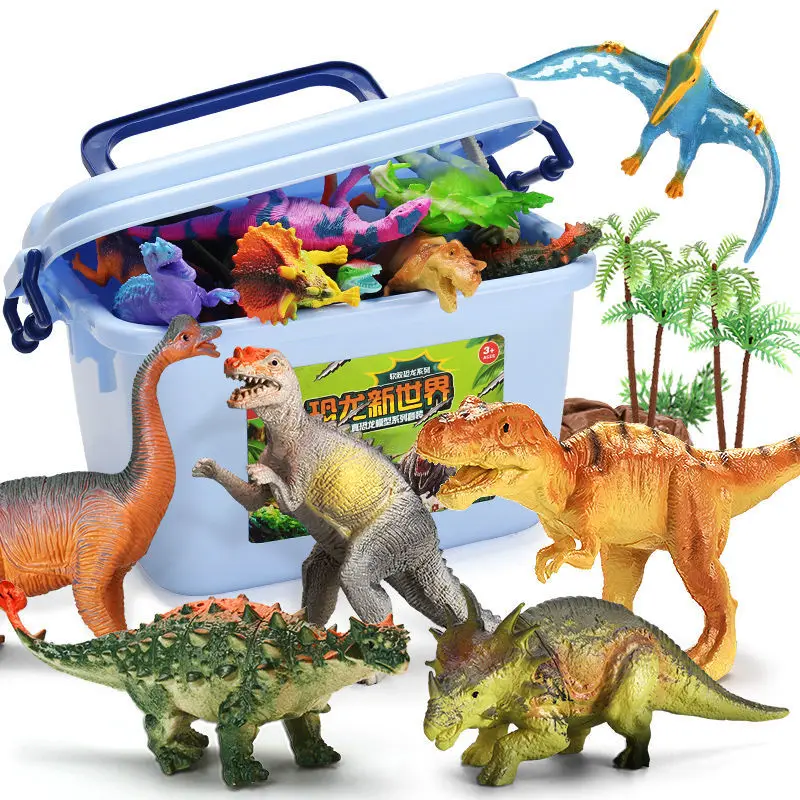 122pc Mini Dinosaur Model Children's Educational Toys Cute Simulation Animal Model Toys Small Figures for Boy Gift for Kids Toys
122pc Mini Dinosaur Model Children's Educational Toys Cute Simulation Animal Model Toys Small Figures for Boy Gift for Kids Toys