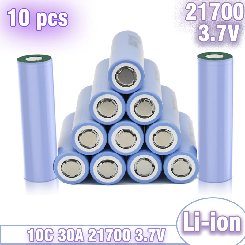 21700 battery 10C 30A 3300mAh for 21700 Rechargeable lithium battery 3.7v
21700 battery 10C 30A 3300mAh for 21700 Rechargeable lithium battery 3.7v