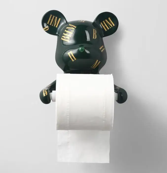 

WC Tissue Box Animal Statue Craft Creative Toilet Roll Bathroom Paper Napkins Toilet Holder Table Living Restaurant Hanging