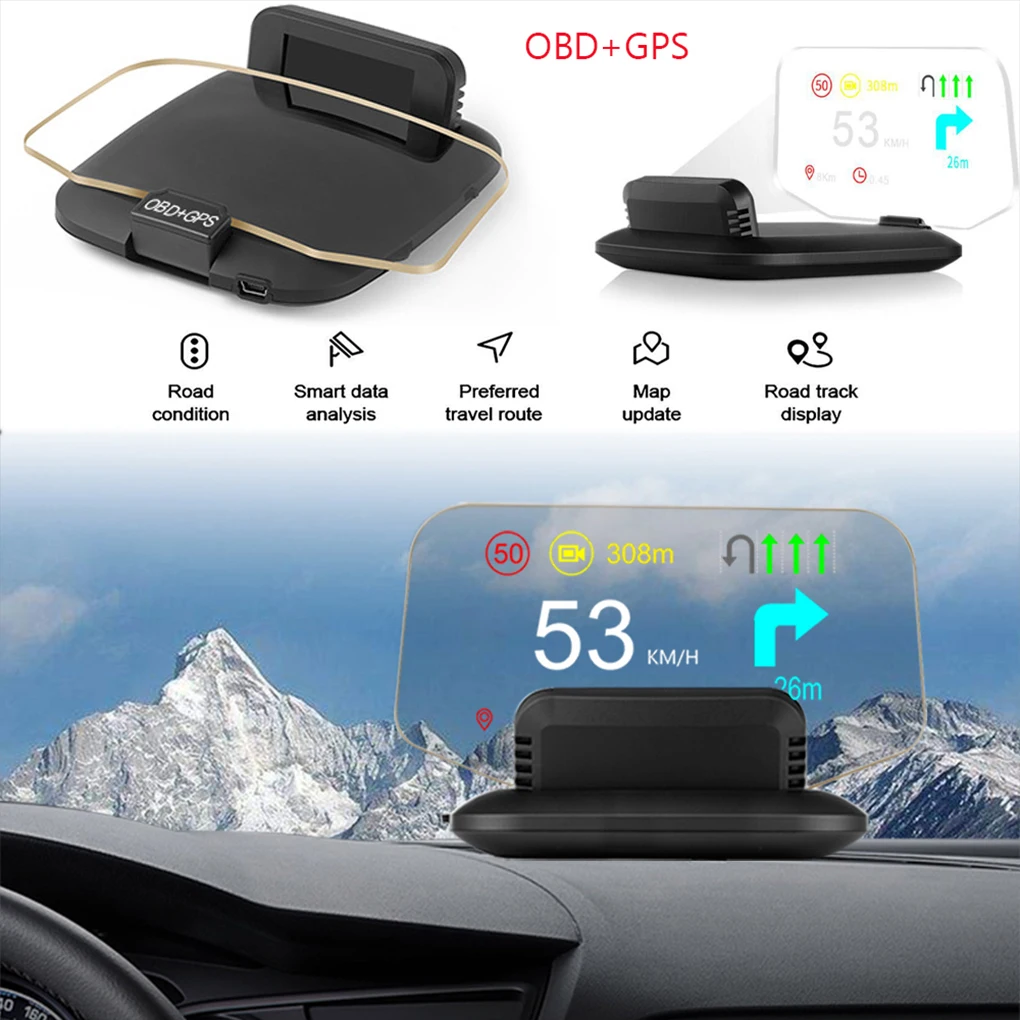 Car OBD - Compact And Universal Compatibility For OBD Head Up Compact Design Head Up Display Easy-to-install Durable
Car OBD - Compact And Universal Compatibility For OBD Head Up Compact Design Head Up Display Easy-to-install Durable