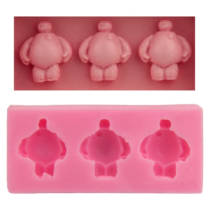 DIY 3D Hero Baymax Fondant Silicone Cake Mold Sugarcraft Chocolate Candle Moulds Cake Decorating Tools Ice Cake Soap
DIY 3D Hero Baymax Fondant Silicone Cake Mold Sugarcraft Chocolate Candle Moulds Cake Decorating Tools Ice Cake Soap