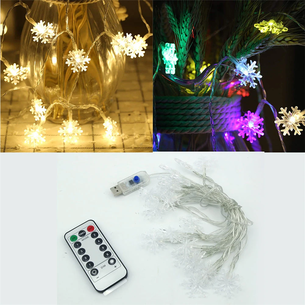 LED Garland Holiday Snowflakes String Fairy Lights Hanging Ornaments Christmas Tree Decorations for Home Party Home Decor
LED Garland Holiday Snowflakes String Fairy Lights Hanging Ornaments Christmas Tree Decorations for Home Party Home Decor