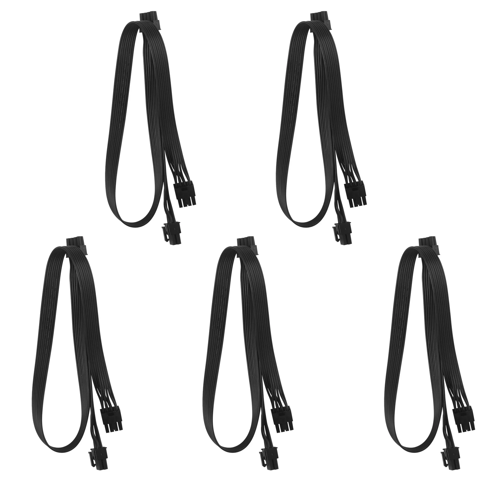 5Pcs ATX CPU 8 Pin Male to Dual PCIe 2X 8 Pin (6+2) Male Power Adapter Cable for Corsair Modular Power Supply(63cm+23cm)
5Pcs ATX CPU 8 Pin Male to Dual PCIe 2X 8 Pin (6+2) Male Power Adapter Cable for Corsair Modular Power Supply(63cm+23cm)