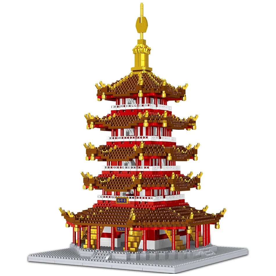 3235pcs Leifeng Tower 3D Architecture Model Micro Building Blocks City Street View Mini Diamond Bricks Children Toys
3235pcs Leifeng Tower 3D Architecture Model Micro Building Blocks City Street View Mini Diamond Bricks Children Toys