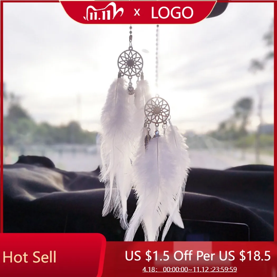1pcs Car Pendant Hanging Decor Dream Catcher Feathers Handmade Wall Car Ornament Craft Home Decoration Wind Chime
1pcs Car Pendant Hanging Decor Dream Catcher Feathers Handmade Wall Car Ornament Craft Home Decoration Wind Chime
