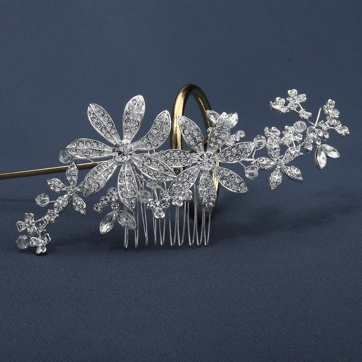 Pearl Hairpins Bride Headpiece Hair Jewelry For Women Rhinestone Flower Hair Combs Clips Fashion Girls Wedding Hair Accessories
Pearl Hairpins Bride Headpiece Hair Jewelry For Women Rhinestone Flower Hair Combs Clips Fashion Girls Wedding Hair Accessories