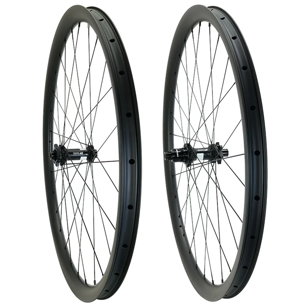 

1320g SL 33mm Wide 29er MTB XC DT350 BOOST 28H Carbon Wheels 30mm Deep Asymmetric Disc Tubeless Clincher 29'' Mountian Wheelset