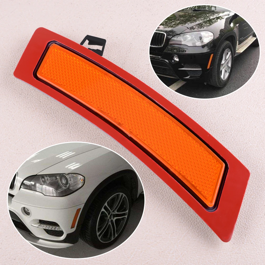 DWCX Left Amber Front Bumper Reflector Side Marker Lights Fit for BMW E70 X5 20112012 2013 BM1084103N No bulbs
DWCX Left Amber Front Bumper Reflector Side Marker Lights Fit for BMW E70 X5 20112012 2013 BM1084103N No bulbs
