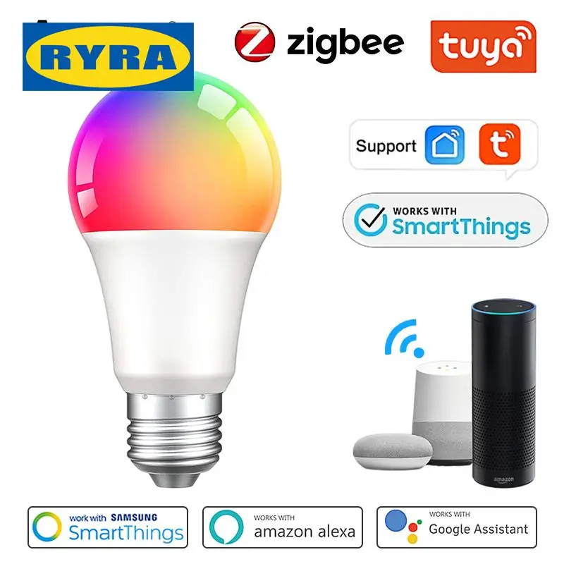 Tuya Bulb Timer Control Led Light E27 Smart Light Bulb Adjustable Color E27 110v 220v Music Mode Led Lamp Brightness Rgbcw 9w
Tuya Bulb Timer Control Led Light E27 Smart Light Bulb Adjustable Color E27 110v 220v Music Mode Led Lamp Brightness Rgbcw 9w