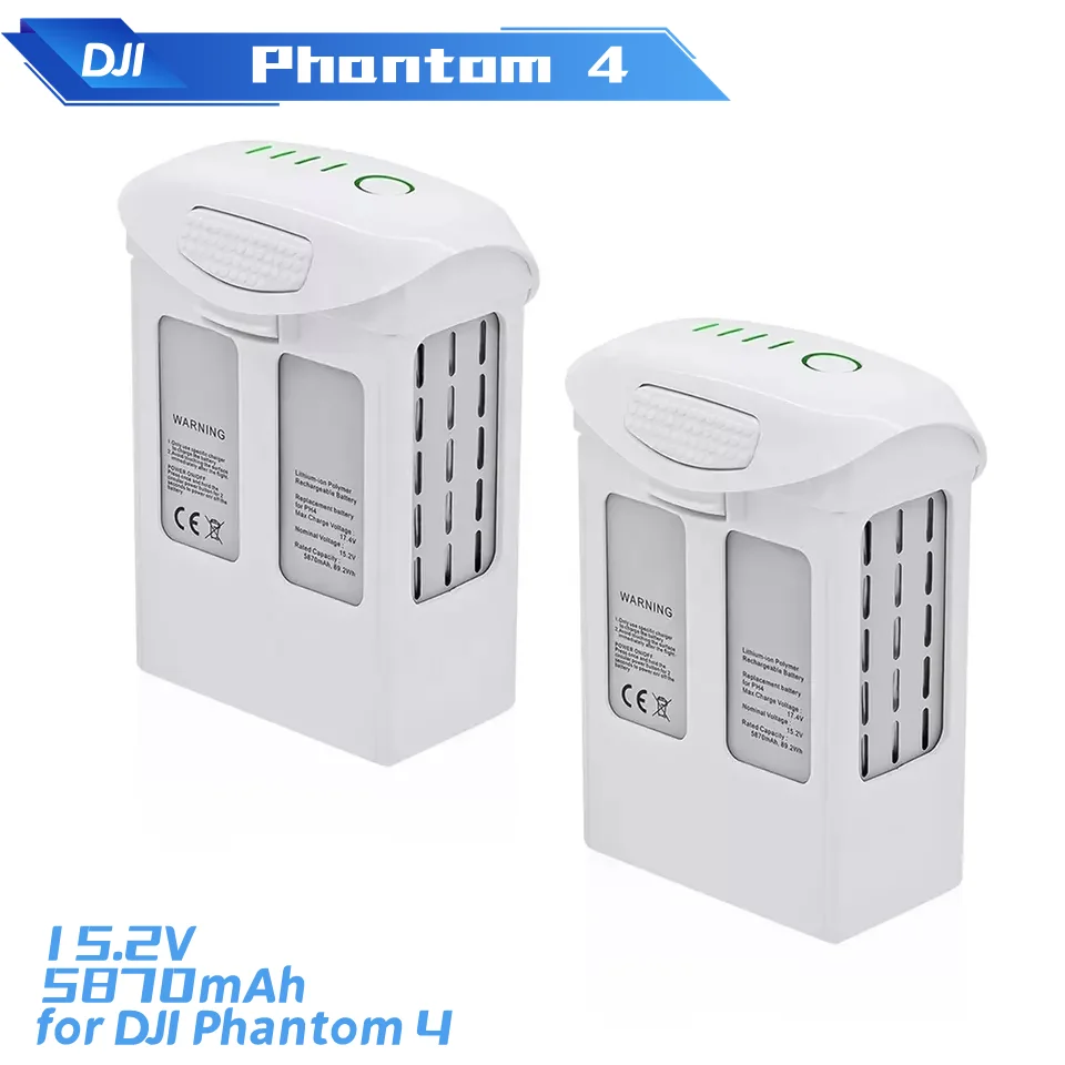 

3 шт., сменный аккумулятор Phantom 4 15,2 в 5870 мАч для Дронов DJI Phantom 4