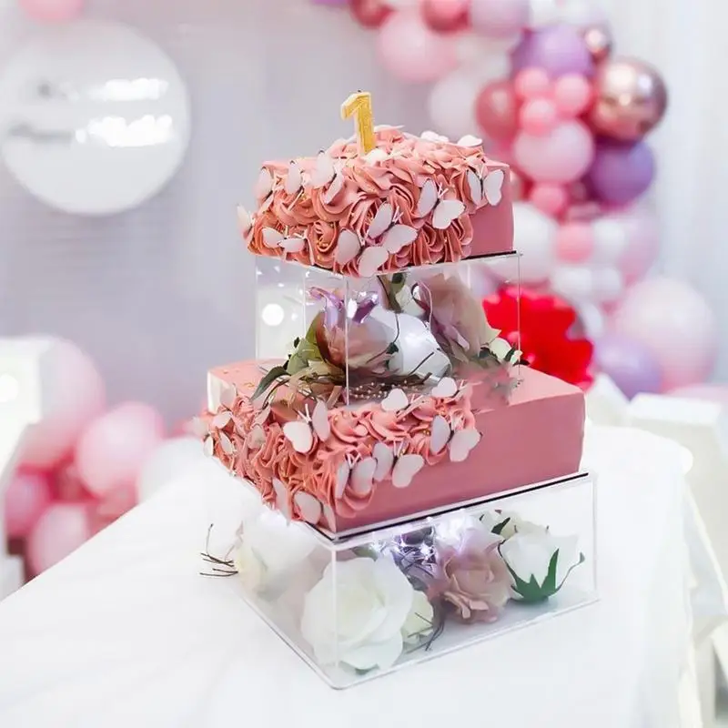 Acrylic Cake Stand Clear Cupcake Stand Holder & Dessert Display Plate 1pc Serving Tray For Baby Shower Wedding Birthday Parties
Acrylic Cake Stand Clear Cupcake Stand Holder & Dessert Display Plate 1pc Serving Tray For Baby Shower Wedding Birthday Parties