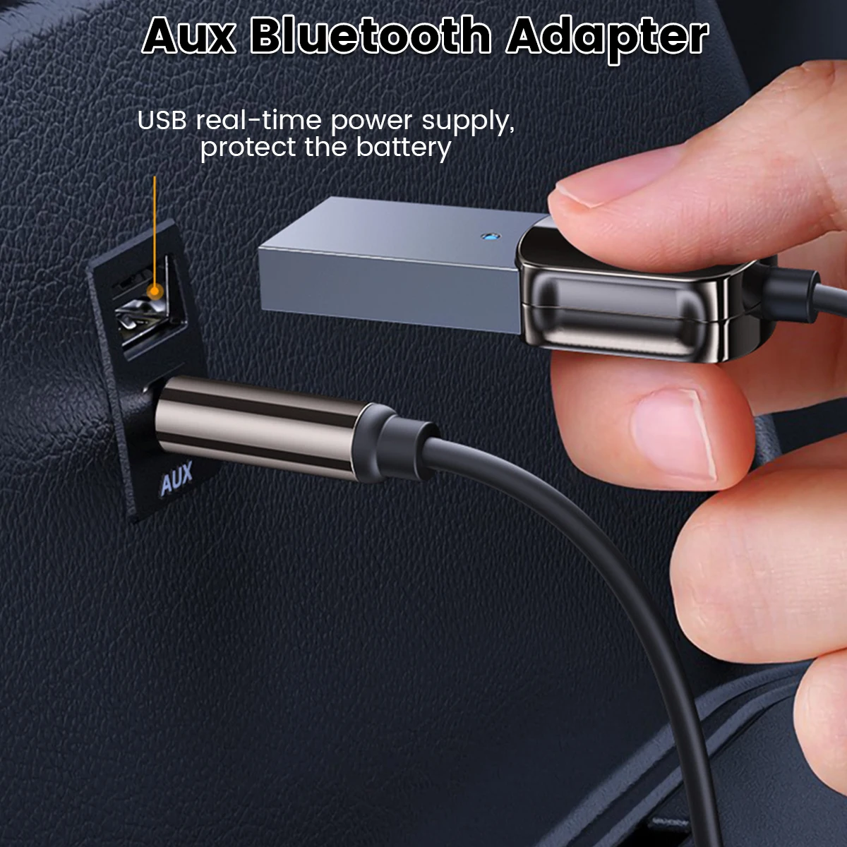 Bluetooth Aux Adapter Wireless Car Bluetooth 5.0 Receiver USB to 3.5mm Jack Bluetooth Car Kit Audio Aux Bluetooth Handsfree Kit
Bluetooth Aux Adapter Wireless Car Bluetooth 5.0 Receiver USB to 3.5mm Jack Bluetooth Car Kit Audio Aux Bluetooth Handsfree Kit