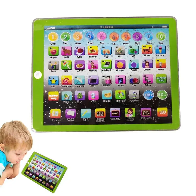 Touch Learning Pad Children Electronic Learning Machine Early Education Tablet To Learn Letters Numbers Music & Words Learning
Touch Learning Pad Children Electronic Learning Machine Early Education Tablet To Learn Letters Numbers Music & Words Learning