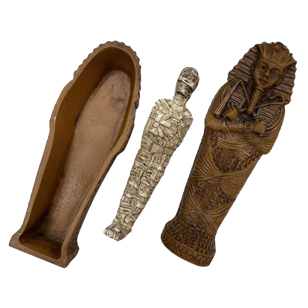 Mummy Coffin Egyptian Sarcophagus Sculpture Figurine Statue Ancient Pharaoh Tombstonethe Decor Coffins Egypt Merchandise Insert
Mummy Coffin Egyptian Sarcophagus Sculpture Figurine Statue Ancient Pharaoh Tombstonethe Decor Coffins Egypt Merchandise Insert