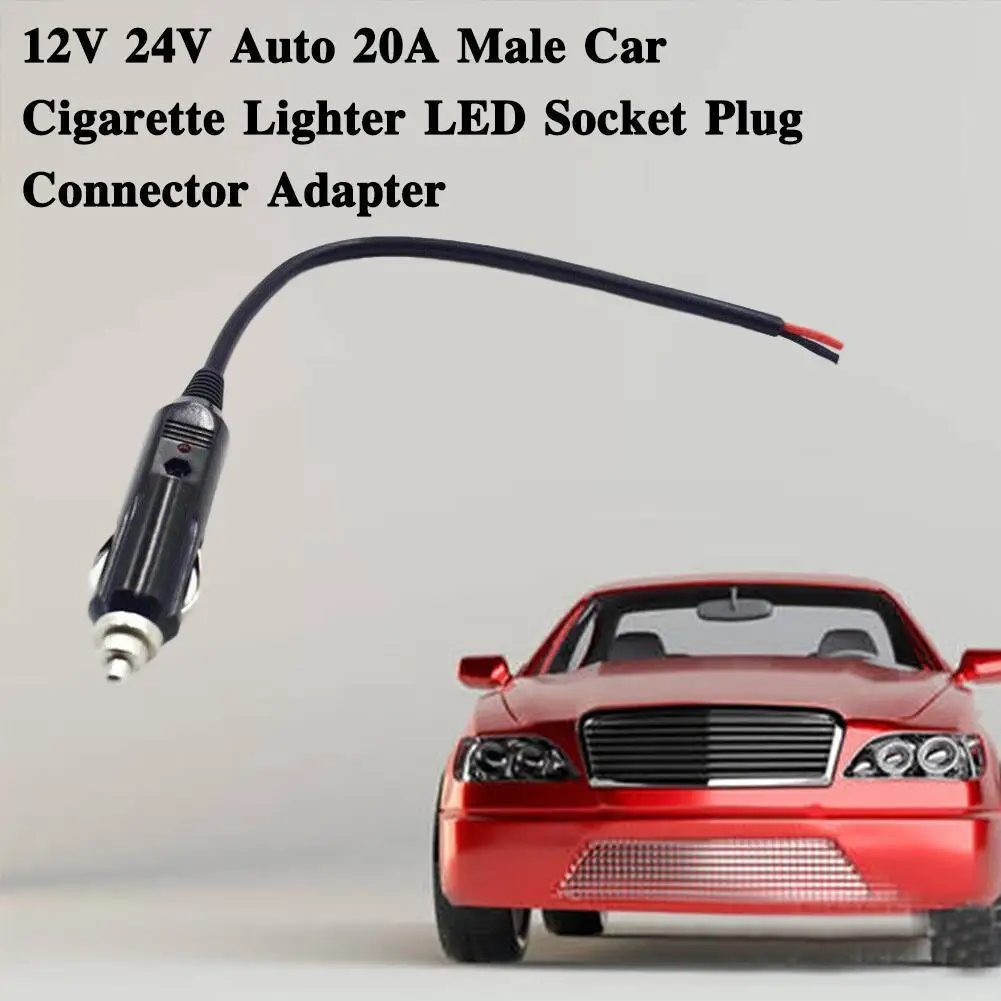 New Car Male Cigarette Lighter Socket Converter Plug Plastic And Metal Car Accessories 12V-24V 10A
New Car Male Cigarette Lighter Socket Converter Plug Plastic And Metal Car Accessories 12V-24V 10A