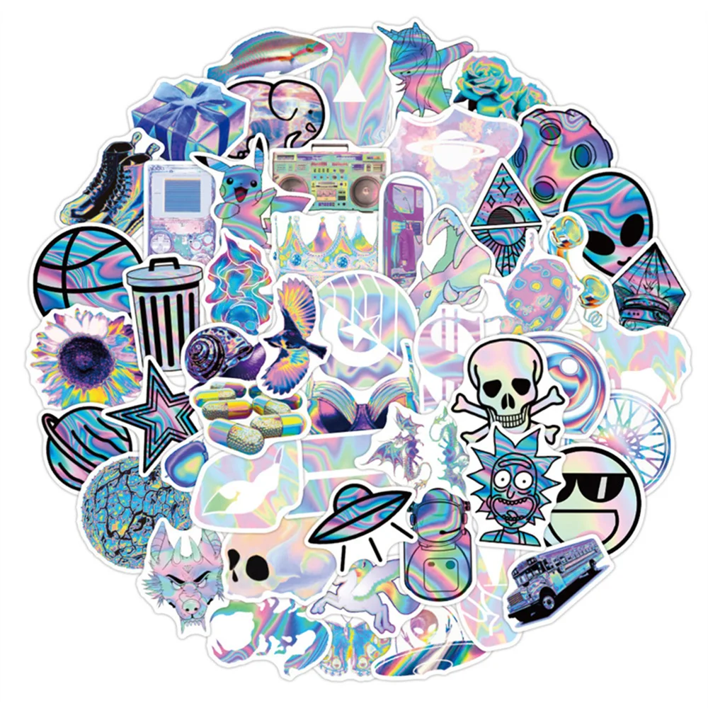 10/30/50PCS Holographic Series Personalized Graffiti Sticker Waterproof Luggage Compartment Notebook Scooter Water Cup Wholesale
10/30/50PCS Holographic Series Personalized Graffiti Sticker Waterproof Luggage Compartment Notebook Scooter Water Cup Wholesale